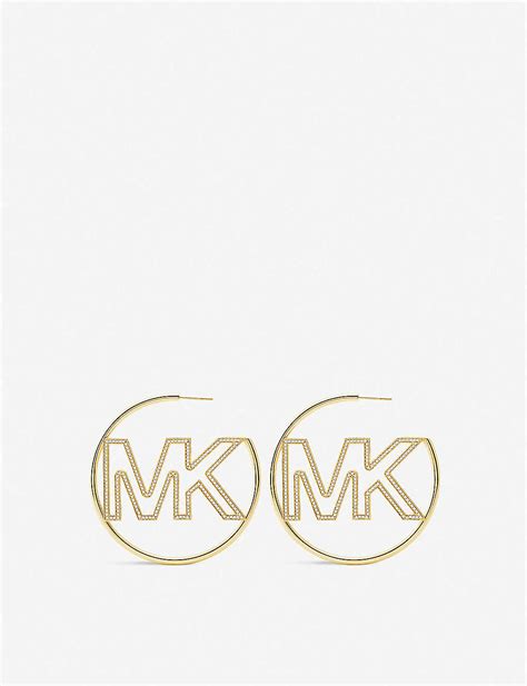 michael kors hoop earrings sale